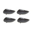 thumbnail image 1 of BIA Cordon Bleu Eclipse Dusk Triangle Plate, Set of 4, 7.5-inch Length, Stoneware, 1 of 1
