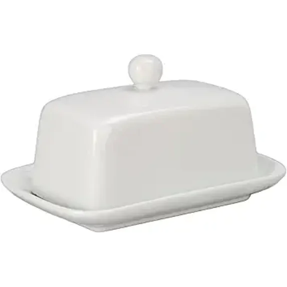 BIA Cordon Bleu Kitchen Accessories Butter Dish, White