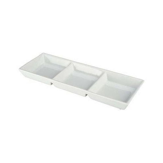 BIA Cordon Bleu Rect 3-Section Tray - L 14.5" X W 5", Set of 2