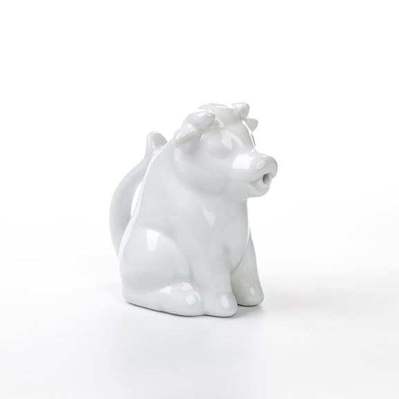 BIA Cordon Bleu Tabletop Creamer Sitting Cow Porcelain White 3 Oz