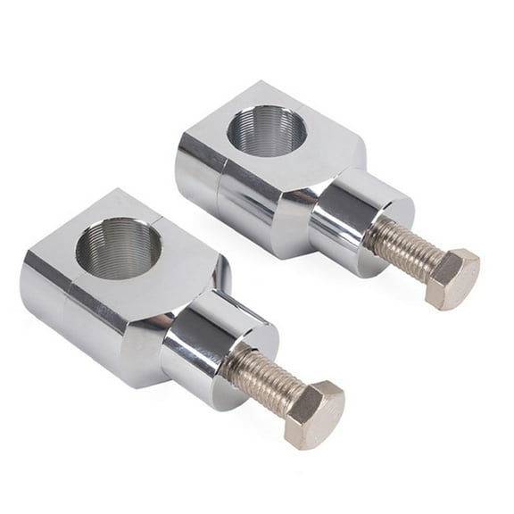BIBABLYKE 1 Pair Motorcycle 25mm 1inch Handlebar Risers Handlebar Mount Handle Clamp For Most Model Motorbike Modification