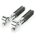 thumbnail image 1 of BIBABLYKE 1 Pair Motorcycle Foot Pegs Aluminum Foot Pegs for 1''-1.2" Crash Bar U Clamp Foldable Footpegs Universal Footrest Mount, 1 of 7