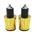thumbnail image 1 of BIBABLYKE 1 Pair Motorcycle Handlebars Grips Plug Caps Univesal Aluminum Handle Bar Ends 7/8" 22mm Motorcycle Handlebar Ends Caps, 1 of 5