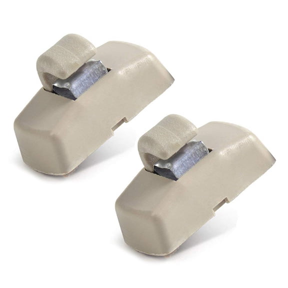 BIBABLYKE 1 Pair Sun Clip Hook Bracket Retainer Interior Trim Fastener Clip for Golf-Jetta Passat-Polo Seat-Beetle 3B0857561