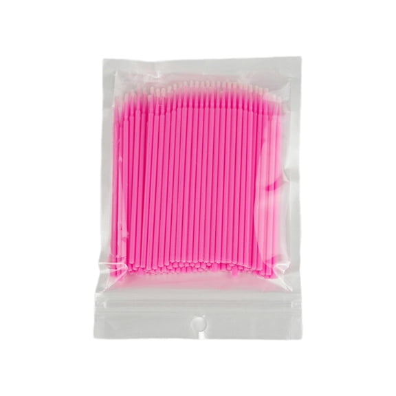 BIBABLYKE 100Pcs Disposable Up Paint Micro Brush Tips Mini Car Touch Up Paint Micro Brush Applicator Sticks Detailing Car Products