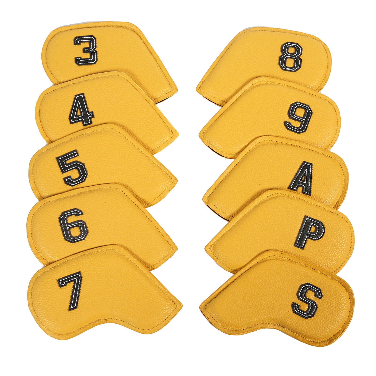 BIBABLYKE 10Pcs Golfs Mallet Putter Headcover Golfs Club Head Cover Golfs Men Women Golfs Driver Golfs Club Cover Iron Headcover
