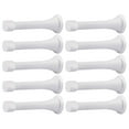 thumbnail image 1 of BIBABLYKE 10Pcs Wall Mounted Spring Door Stops with Rubber Bumper Tip Flexible Heavy Duty Spring Door Stoppers Door Bumper, 1 of 7