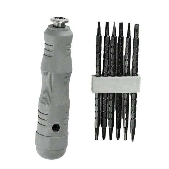 BIBABLYKE 13 In 1 Telescopic Screwdriver Set with Magnetic Tip Adjustable Double Head Screw Driver for Home Repair and DIY Project