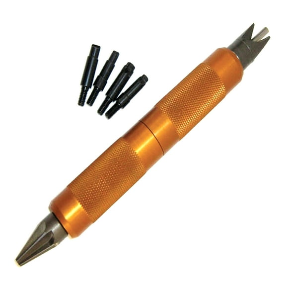 BIBABLYKE 1PC Case Prep Multitool Case Chamfer Deburring Hand Tools for Reloading Primer Pocket Cleaners Reamers for Removing