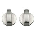 thumbnail image 1 of BIBABLYKE 2/4Pcs Gas Stove Knobs Universal Metal Rotary Switch Control Knobs Replacement For Cooker Oven Hob Control Knobs Switch, 1 of 7