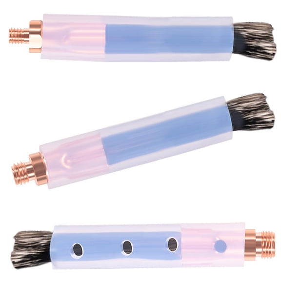 BIBABLYKE 3Pcs 6/8/10 Weld Brushes Cover Cleaning Weld Cleaning Brush Welding Seams For Weld Seams Beads Joint Cleaning Tool
