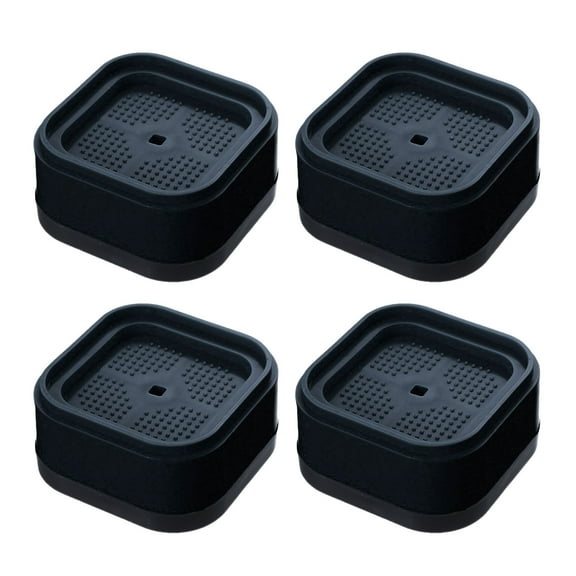 BIBABLYKE 4Pack Laundry Machine Lifter Furniture Risers Stackable Bed Lifts Convenient Desk Raiser for Sofa Chair and Table