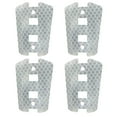 thumbnail image 1 of BIBABLYKE 4Pcs Bicycles Reflectors Bike Wheel Rims Spokes Riding Wheel Spokes Reflectors Safe Warning Reflective Sheet for Cycling, 1 of 8