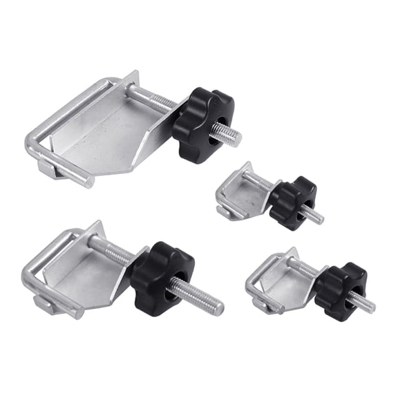 BIBABLYKE 4Piece Hose Clamp Pliers Set Suitable for Automotive Repair, Metal Handheld Tool to Control and Stop Fluid Flow in Pipe