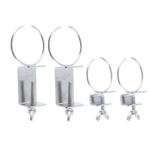 BIBABLYKE 4pcs Steel Float Valves with Clip Float Valves With Fixing Clips for Automatic Water leveling Control in Tanks & Troughs
