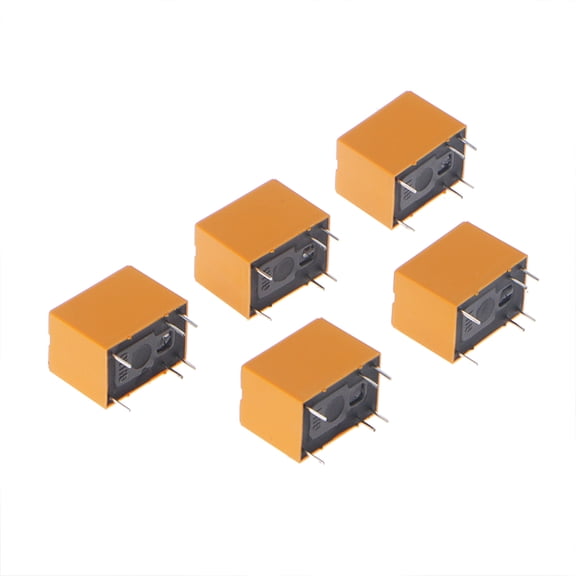 BIBABLYKE 5 Pcs 12V HK4100F-DC12V-SHG 6 Pins 3A 250V AC 30V for