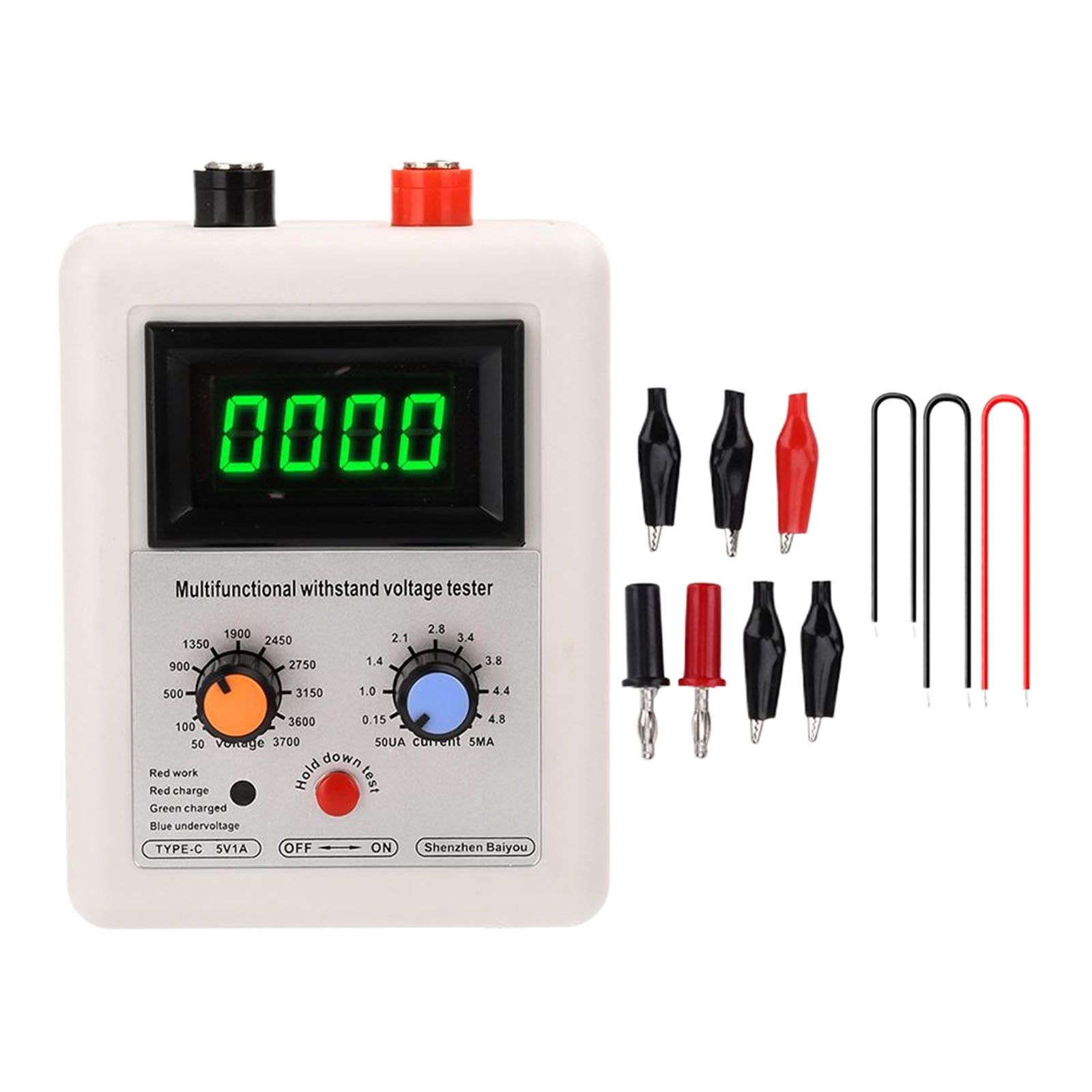 BIBABLYKE 50-3700V Withstand Voltage Tester IGBT Transistor Tester Diode Triode Voltage Capability Meter Multifunction Meter