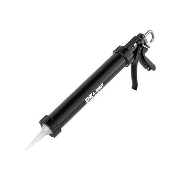 BIBABLYKE 500ml / 600ml Heavy-duty Glass Glues Guns Seam Sealing Prevent Spillage Caulking Tool Manual Caulking Guns Tile Nozzle