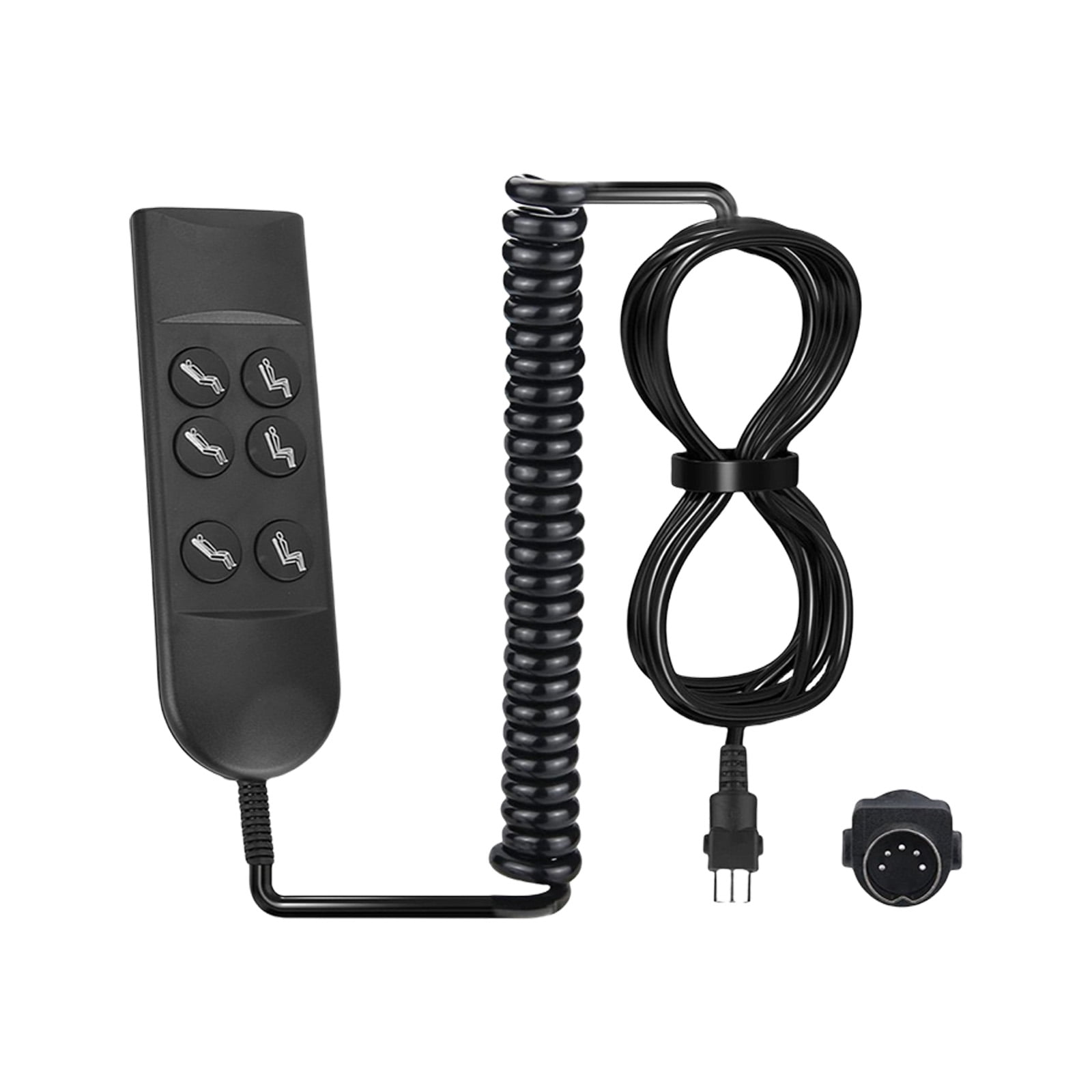 BIBABLYKE 6 Button 5 Pins Hand Switches Electric Recliner Chairs ...