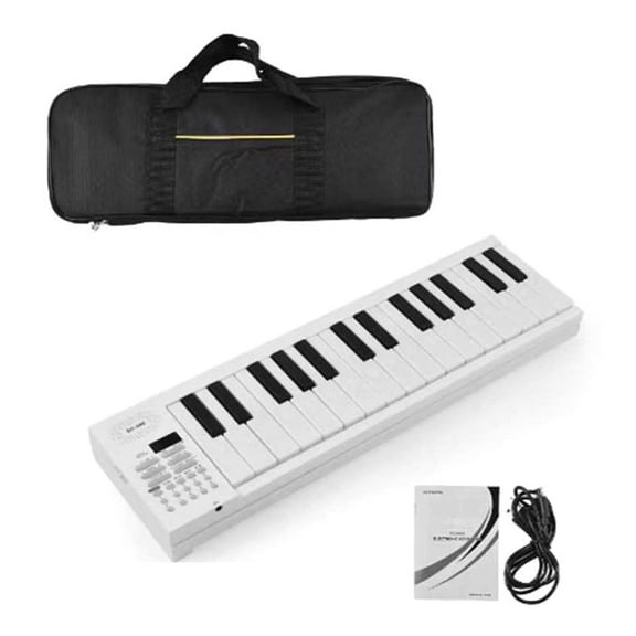 BIBABLYKE 61 Key Foldable Electronic Piano Portable Piano Keyboard Digital Music Electronic Keyboard Musical Instrument Enduring