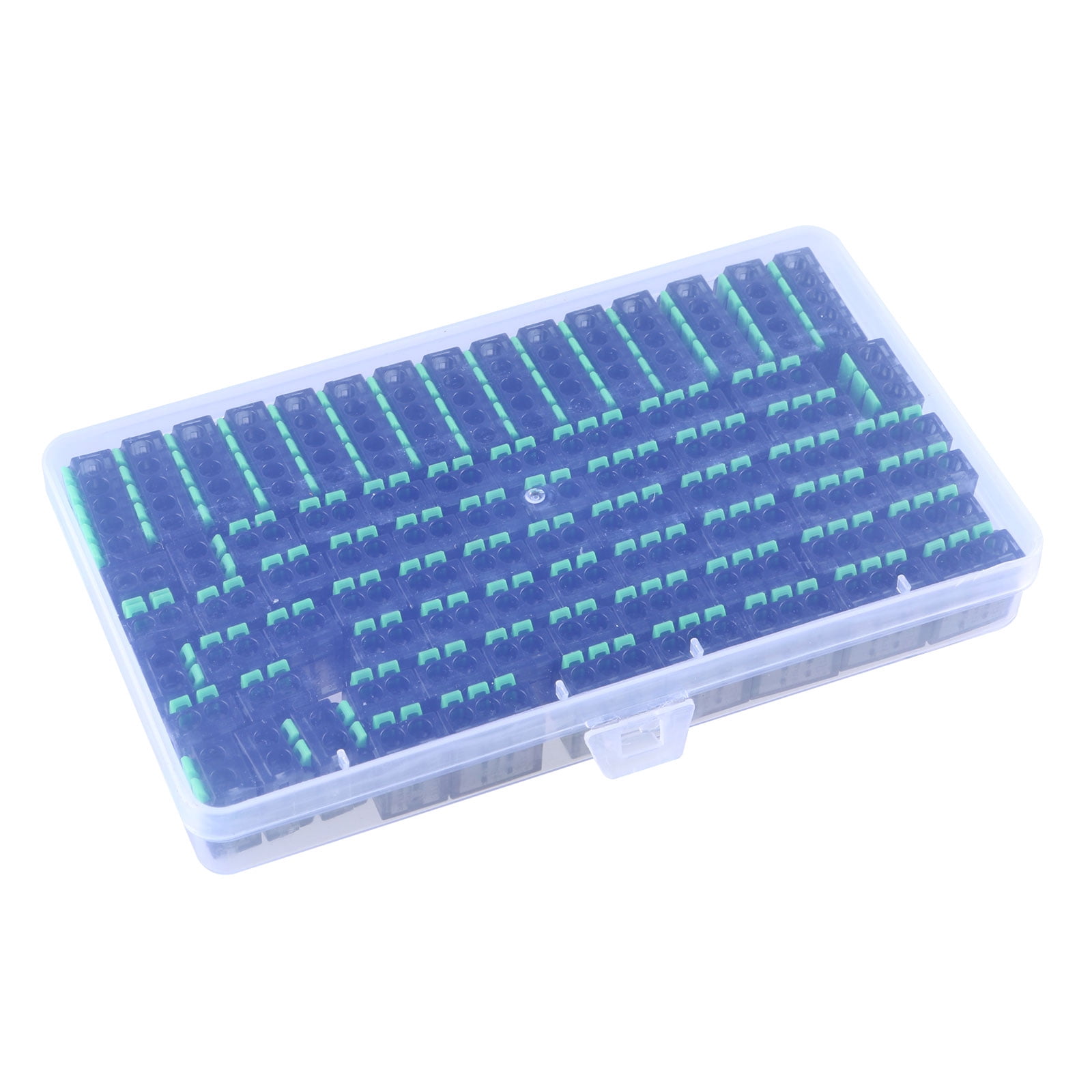 BIBABLYKE 75Pcs Lever Wire Connector Fast Connection Terminals Electrical Connectors Quickly Cable Splicing Terminals Easy to Use