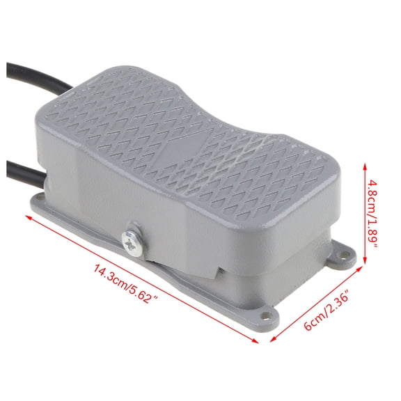 BIBABLYKE AC250V Foot Pedal Power Controller Reversing with Double for Head