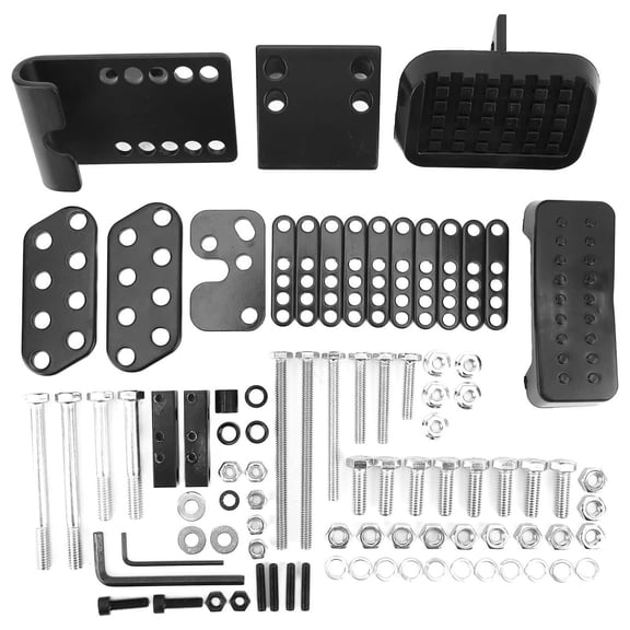 BIBABLYKE Adjustable Gas and Brake Pedal Extenders for Short Drivers in Cars Karts Enhancing Comfort and Control Easy Installation