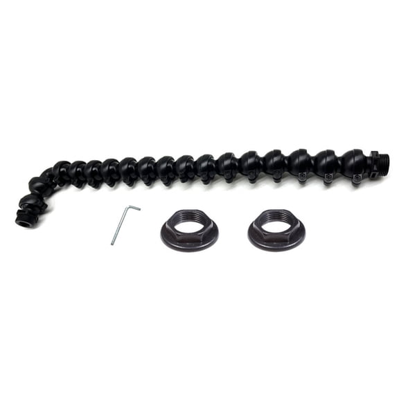 BIBABLYKE Adjustable Leveling Light Bend Tube Brackets Light Mount Brackets Plastic for Perfect illuminates in Various setting