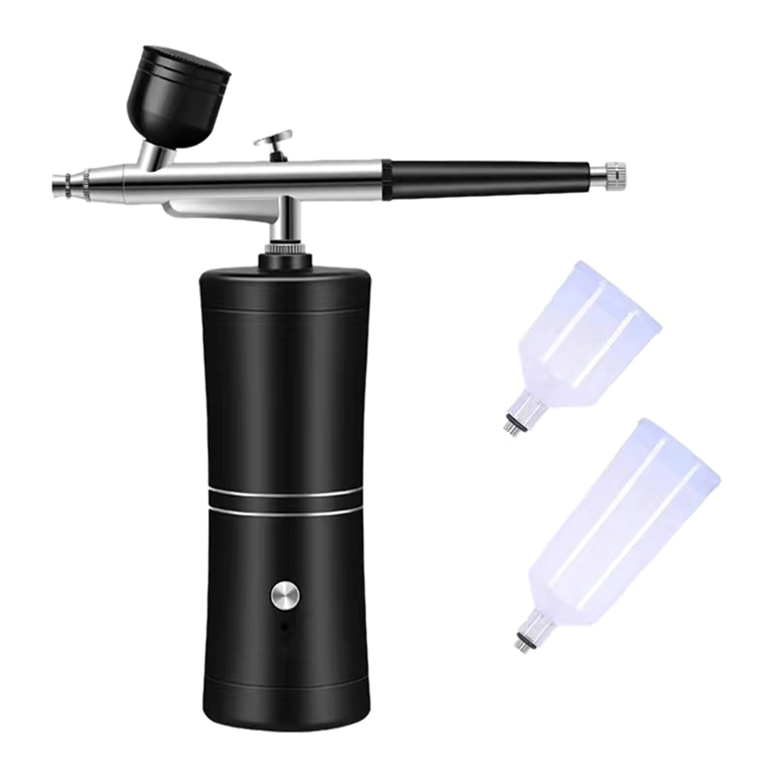 BIBABLYKE Airbrush, Guns Set with Compressor, Portable Wireless Airbrush Kit and Rechargeable Hand Airbrush 3 Gear