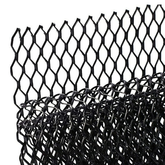 BIBABLYKE Aluminium Meshing Grille Universal Car Race Grill Net Venting Tuning for Bumpers Waterproof & Corrosion Resistant
