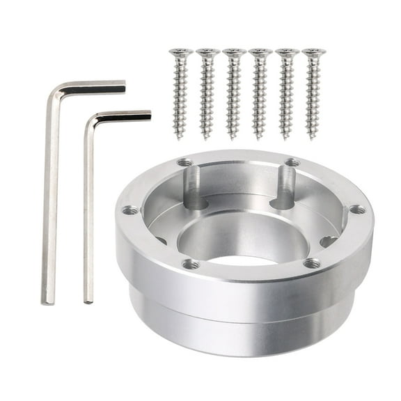 BIBABLYKE Aluminum Steering Wheel Adapter Plate for G29 G920 G923 13/14in 70mm PCD Racing Car Game Modification Game Replace Part
