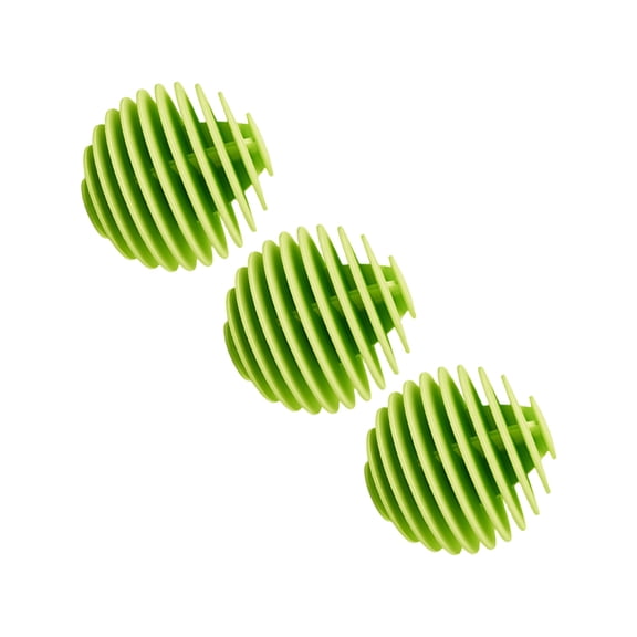 BIBABLYKE Antitangle Oval Solid Cleaning Ball Magics Laundry Ball Drum Washer Ball Washing Machine Stain Removal Ball