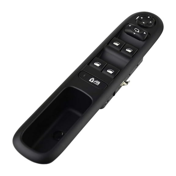 BIBABLYKE Auto Car Electric Power Window Door Control Lifter Glass Elevator Push Button Compatible for 3008 5008 96650621ZD