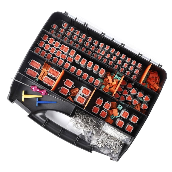 BIBABLYKE Automotive Electrical Connector Kit 603pcs With 2, 3, 4, 6, 8, 12 Pin Option and Removal Tool Waterproof For Vehicle Use