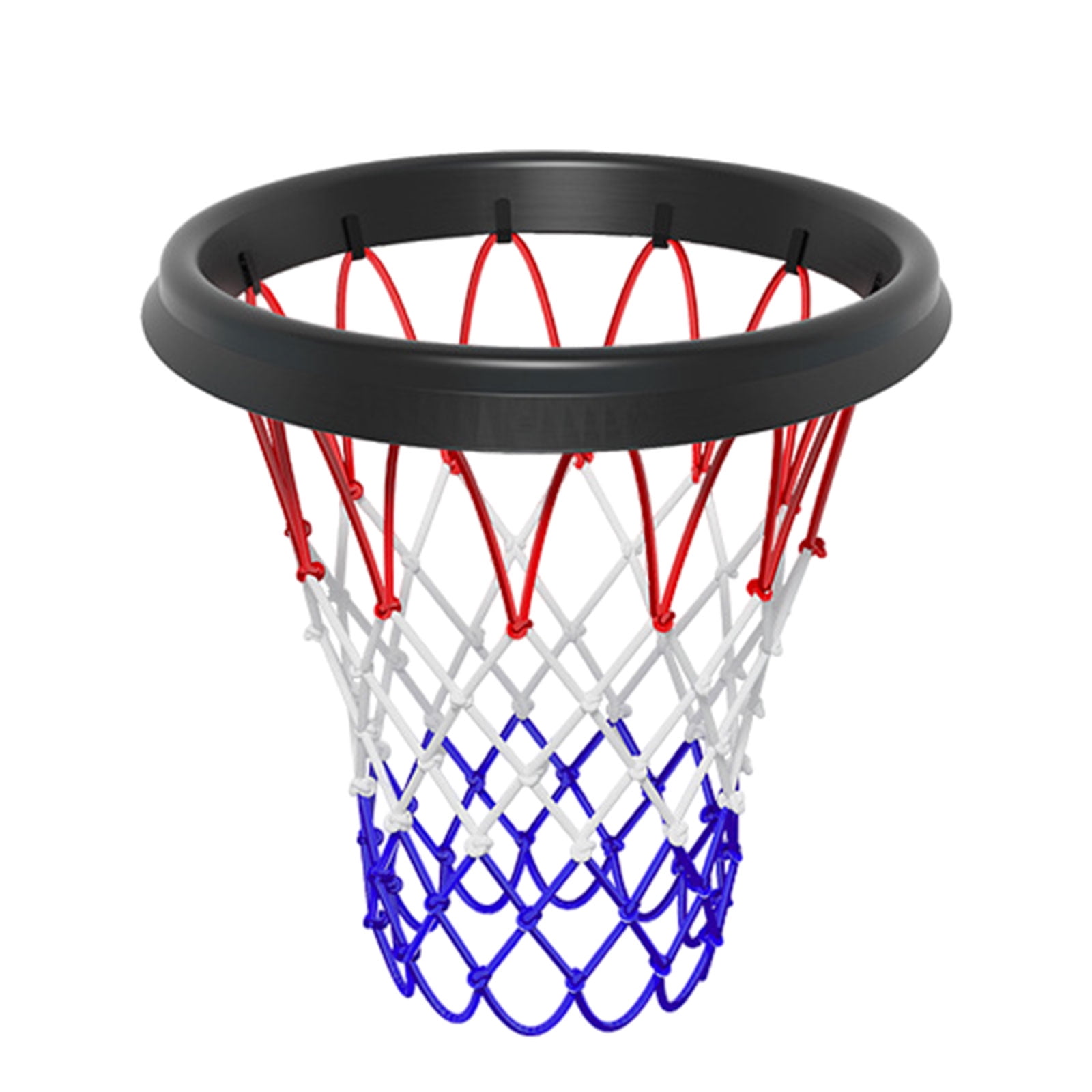 BIBABLYKE Basketball PU Portable Basketball Meshes Frame for Indoor and Outdoor Removable Professional School Basketball Net Frame