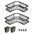 thumbnail image 1 of BIBABLYKE Bathroom & Shower Storage Solution Space Saving Rack Adhesive Shower Shelf Corner Rack Efficient & Functional Shelf, 1 of 7