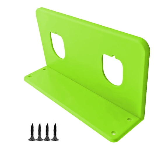 BIBABLYKE Battery Holder Wall Mount Battery Rack Impacts Resistant for Efficient Storage and Easy Access in Garage or Workshop