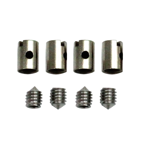 BIBABLYKE Brake Cable Nipple Screws Replacement Motorcycle Solderless Throttle Cable Nipple Accessories for Car Motorcycle