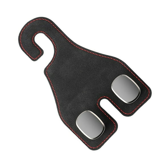 BIBABLYKE Car Back Seats Hook Storage Hooks for Bags Handbag Purse Headrest Hooks Heavy Duty Double Hook Car Interior Accessories