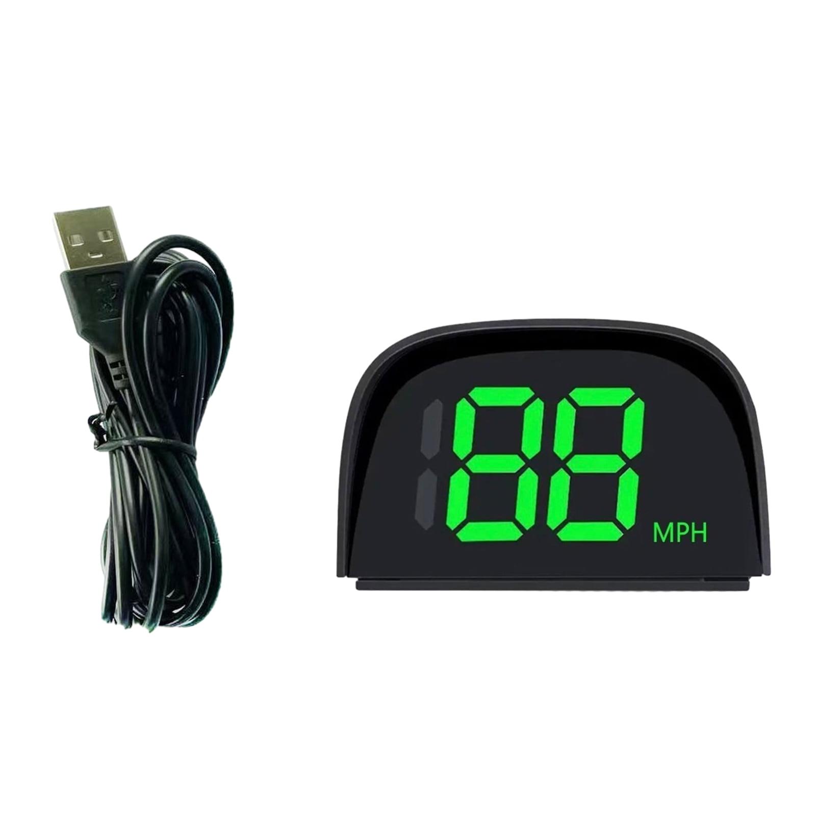 BIBABLYKE Car HUD Speedometer Digital Speedometer KMH/MPH LED Large ...