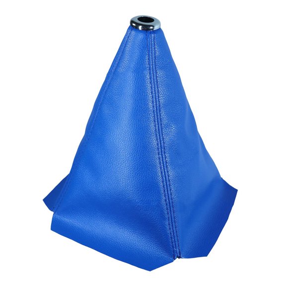 BIBABLYKE Car Shifter Boot Cover PU Leather Universal for Automatic/Manual Transmission Gear Shifter Knob Shifter Lever Boot