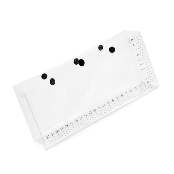 BIBABLYKE Clear Fish Weigh Bag Container Folding Live Fish Observation Bag Quick Snapping Closure Outdoor Lure Fishing Bag