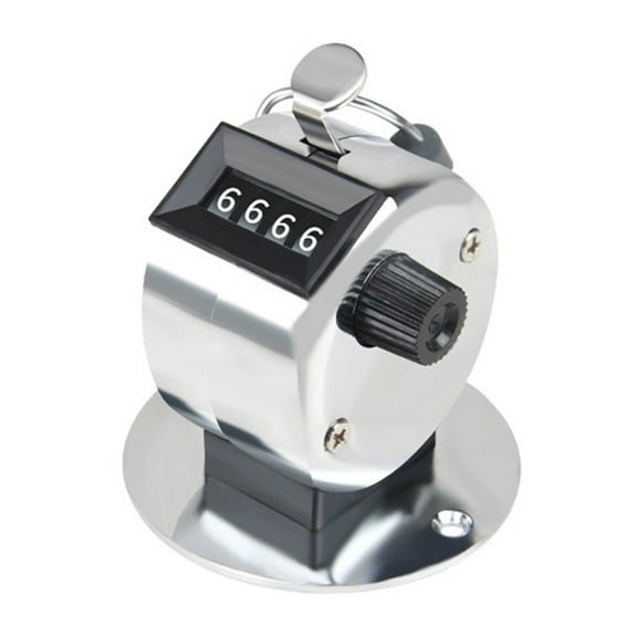 BIBABLYKE Clickers Counter Handheld Easy Thumb Tally Button Clicks Counter for Sport Event Ticket Sales Counting People