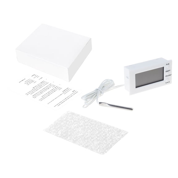 BIBABLYKE Digital Thermometers -50 to 100/-50 to 300 Kitchen Oven Thermometers with Long Probe High Low Temperature Alarm