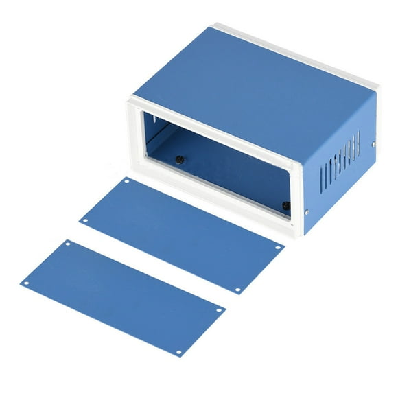 BIBABLYKE Durable Metal Instrument Enclosure Box Compact & Reliable Junction Box Electrical Connection Box Wiring Distribution Box