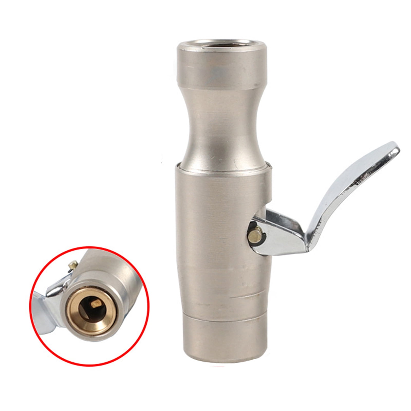 BIBABLYKE Efficient Tire Inflator Chuck with Self Locking Mechanism ...