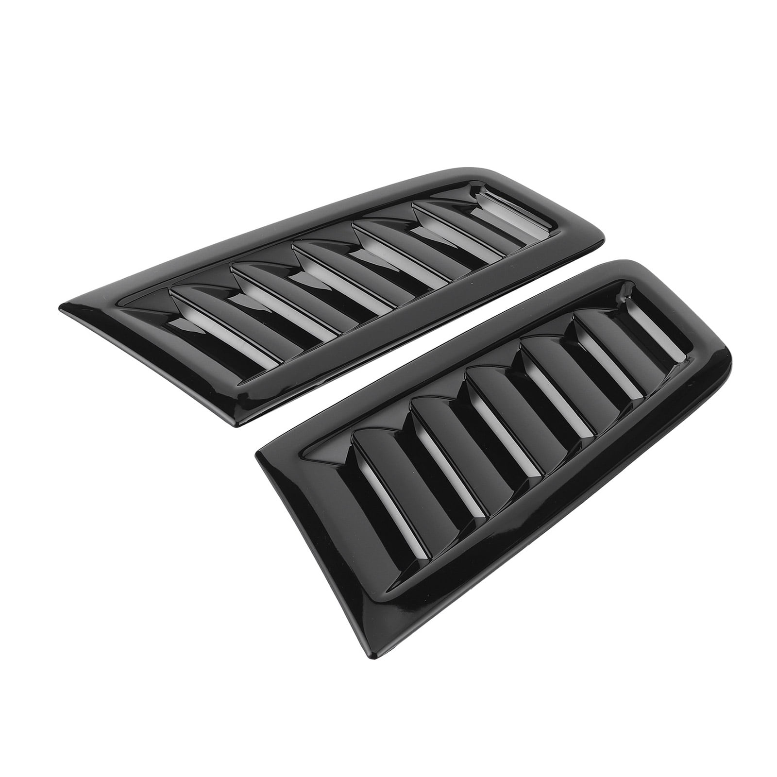 BIBABLYKE Engine Hood Vent Air Flows Cover Optimizes Air Circulation Car Exterior Part For MK2, Enhances Cooling & Performances 2x