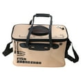 thumbnail image 1 of BIBABLYKE Fishing Basin Fishing Gear EVA Fishing Bucket Fishing Bag with Handle Fish Fishing Barrels Container Foldable Tackle Box, 1 of 8