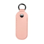 BIBABLYKE Flash USB Flash Drive Carry Case,Leather USB Case,Flash Drive Storage Bag,USB Drive Holder Protective Cover,Memory Stick Case With Keychain