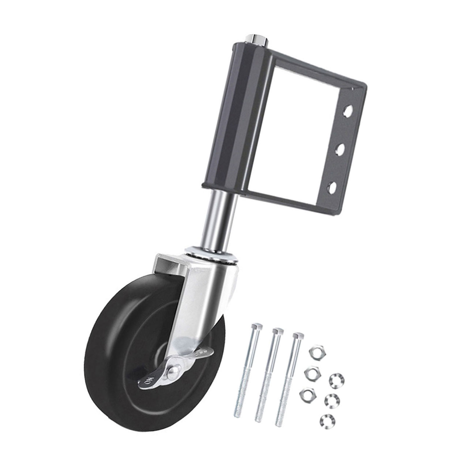 Supporting Wheel Portable Gate Wheel with Sturdy Rubber and Metal Materials for ...